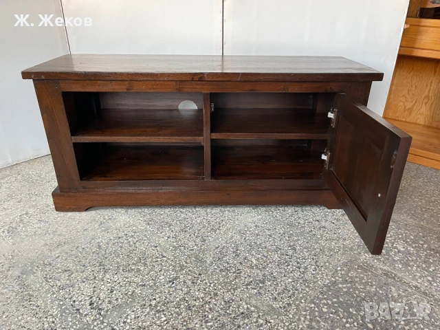 ТВ шкаф от масивно дърво, снимка 3 - Шкафове - 54339784