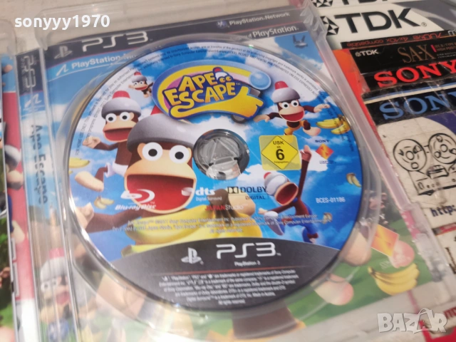 SONY PS3 GAME APE ESCAPE 1904260947H1E3R, снимка 2 - Игри за PlayStation - 54242269