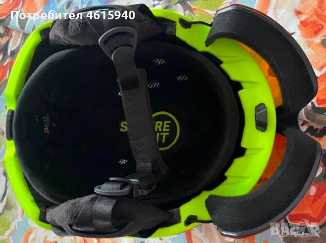 Каска за екстремни спортове HEAD RADAR BLACK  LIME с визьор XL = № 60-63, снимка 6 - Зимни спортове - 51970835
