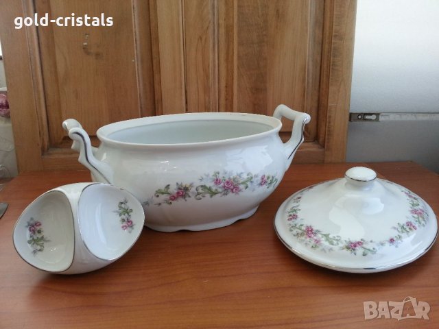 Супник и дълбоки чинии Полша, снимка 9 - Антикварни и старинни предмети - 33761723