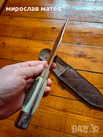 Спортен нож Вихрен на ножарската фабрика Петко Денев гр.Габрово, снимка 15 - Ножове - 53143452