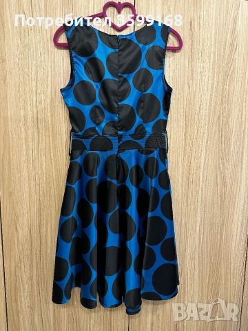 Дамска рокля от сатен, снимка 8 - Рокли - 54275368