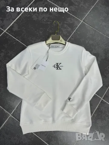 Дамска памучна блуза с дълъг ръкав Moncler🔝Calvin Klein🔝Karl Lagerfeld Код A115, снимка 2 - Блузи с дълъг ръкав и пуловери - 47471268