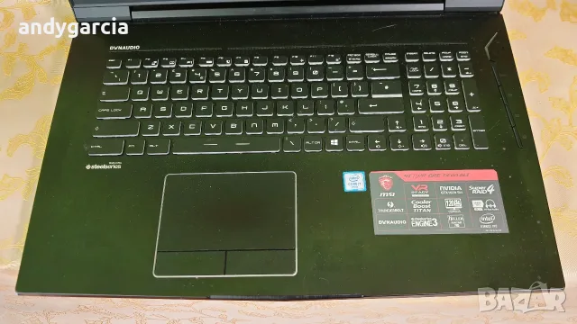 NVidia GeForce GTX 1070 8GB 256bit. GPU from MSI TITAN GT72 GT73 GT75 GT62 GT63 GT82 GT83, снимка 5 - Части за лаптопи - 55850142