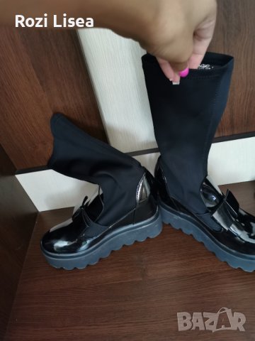 Ботуши на платформа 