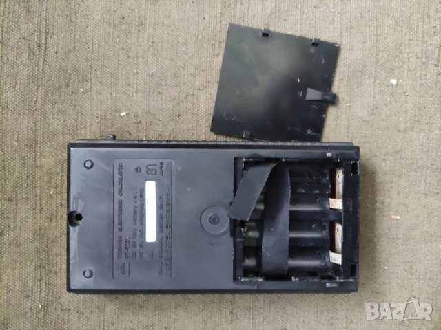 Продавам стар калкулатор Toshiba BC-602L  , снимка 3 - Друга електроника - 37260756