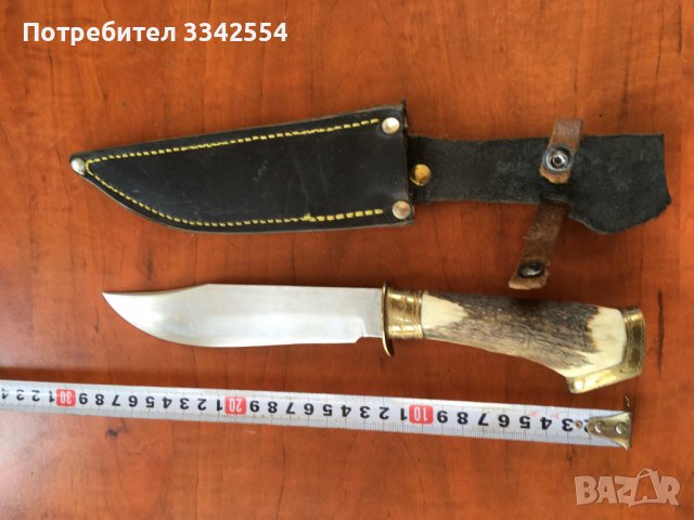 НОЖ ОСТРИЕ ЛОВЕН КАНИЯ РОГОВ ЧИРЕН, снимка 1