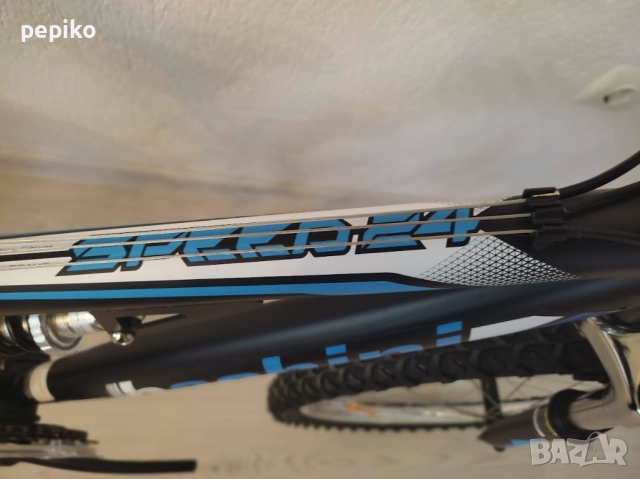 Продавам колела внос от Германия  юношески мтв велосипед BACHINI SPEED 24 цола, снимка 11 - Велосипеди - 52456173
