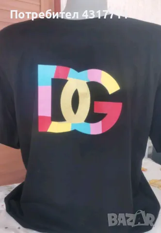 Мъжка тениска DG, снимка 1
