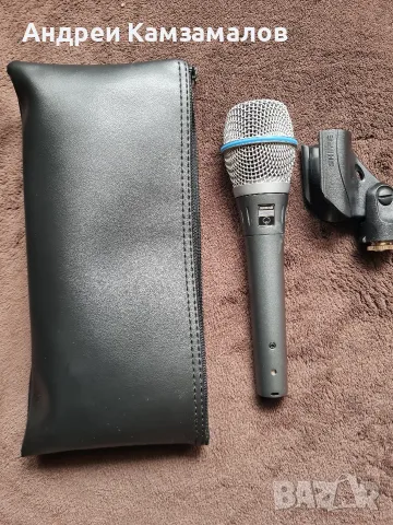 Микрофон - Shure Beta87a , снимка 2 - Синтезатори - 56046011