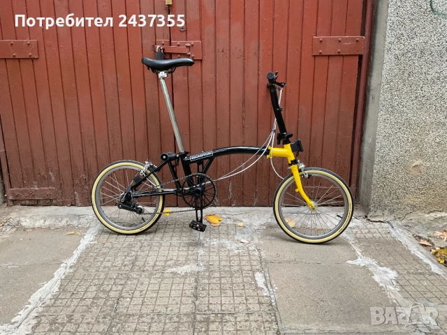 Сгъваем велосипед Brompton/ Бромпптън