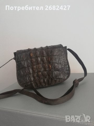 ЧАНТА ОТ 100% КОРКОДИЛСКА КОЖА 