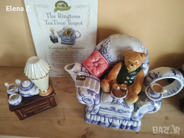 Ringtons Cardew - колекционерски чайник със захарница - време за чай, снимка 13 - Декорация за дома - 54142403