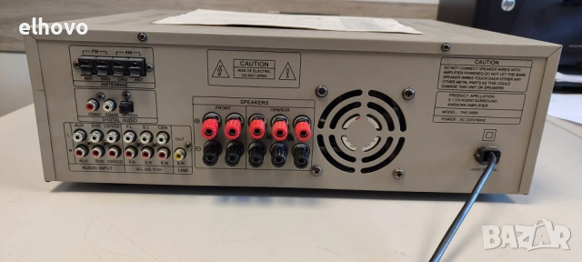 Стерео усилвател Thunder THC-5000, снимка 6 - Ресийвъри, усилватели, смесителни пултове - 54342324