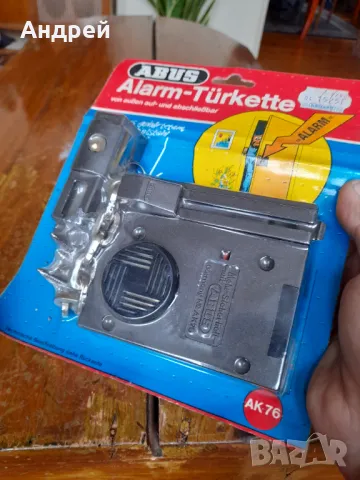 Стара алармена брава за врата #2, снимка 2 - Антикварни и старинни предмети - 48080110