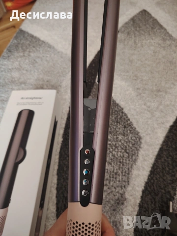 преса с горещ въздух за сушене и изправяне 