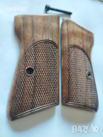 Орехови чирени за пистолет Валтер / Walther PP, снимка 3 - Оборудване и аксесоари за оръжия - 47368725