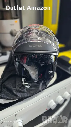 Мотоциклетна реактивна каска SENA Outstar

, снимка 4 - Аксесоари и консумативи - 47882290