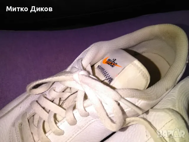 Nike маркови маратонки №44 естествена кожа US 10 UK 9, снимка 2 - Маратонки - 49470318