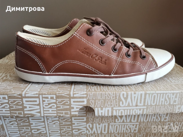 Marc OPolo., кожени кецове, Унисекс , снимка 3 - Детски маратонки - 53945089