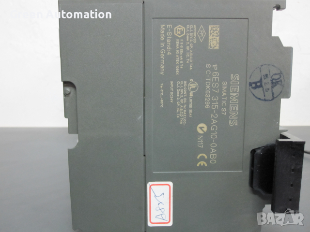 SIMATIC S7-300, CPU 315-2DP, снимка 2 - Друга електроника - 44525945