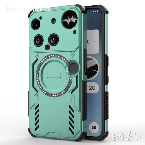 Butterfly Armor Магнитен калъф за Nothing Phone (3) 5G- PC + TPU, MagSafe, Охлаждащ дизайн, Вкл. Про, снимка 5 - Калъфи, кейсове - 52659453