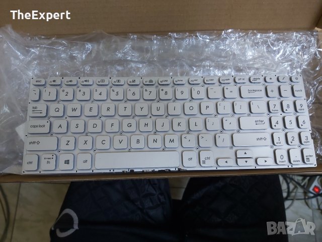 Клавиатура за лаптоп Asus X512 X512FA X512DA X512UA X512UB-Малък Ентър С Подсветка US, снимка 2 - Части за лаптопи - 42343856
