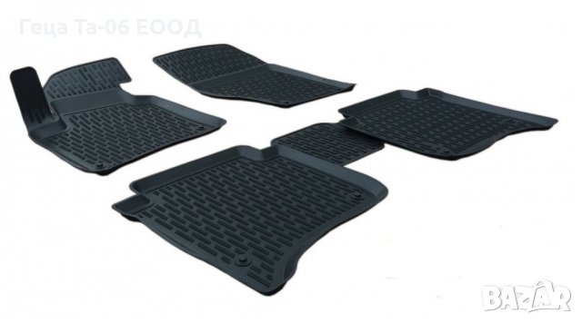 Hyundai I30 1 / Гумени стелки тип леген за Хундаи И30 1 10.2007-11.2011 - 5 броя, снимка 1