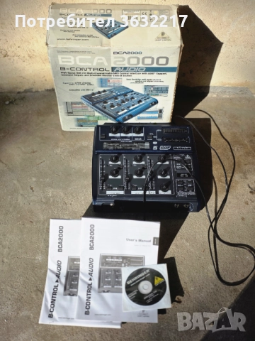 🎛️ Behringer BCA 2000 – контролер за звуци, миксове и мелодии, снимка 2 - Караоке - 52072312