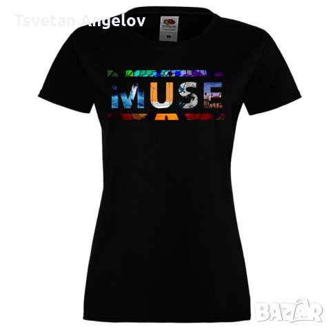 Дамска тениска MUSE 1, снимка 1 - Тениски - 32037509