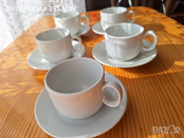 Чаши за кафе 5 бр, снимка 2 - Чаши - 51612059