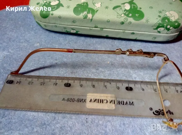 ITALY DESIGN MICK Стари ПОЗЛАТЕНИ ХЕЛИОМАТИК ОЧИЛА с ФЛОРАЛНО ОРНАМЕНТИРАН ВИНТИДЖ КАЛЪФ 28553, снимка 7 - Слънчеви и диоптрични очила - 47512045