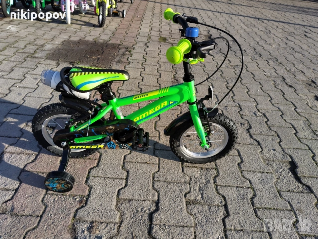 BG Детски велосипед 12" MASTER зелен, снимка 2 - Велосипеди - 54334040