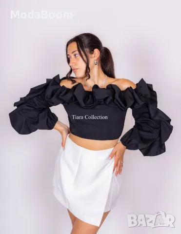 Дамска бяла пола , снимка 5 - Поли - 48077139