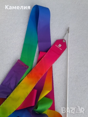 Лента за художествена гимнастика Domyos , снимка 2 - Художествена гимнастика - 52257199