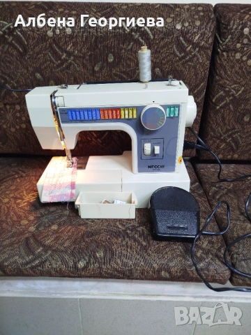 Метална шевна машина NECCHI 559, снимка 7 - Шевни машини - 54154639