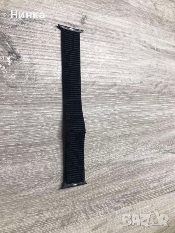 Текстилна каишка за Apple iWatch 503 39/42/44/45 Black