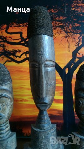 Стари Африкански тотеми, снимка 2 - Антикварни и старинни предмети - 31608498