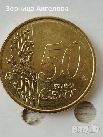 Сан Марино 50 цента 2014 и 2025, снимка 2 - Нумизматика и бонистика - 52844504