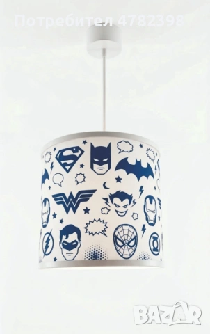 Вълшебен детски пендел лампа за детска стая „приказни герои“ – Мека светлина за щастливи деца!, снимка 3 - Детски нощни лампи - 54033186