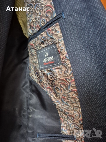Мъжки костюм Lazarini, снимка 5 - Костюми - 54007912