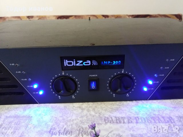 Ibiza-amp300, снимка 3 - Ресийвъри, усилватели, смесителни пултове - 29880957