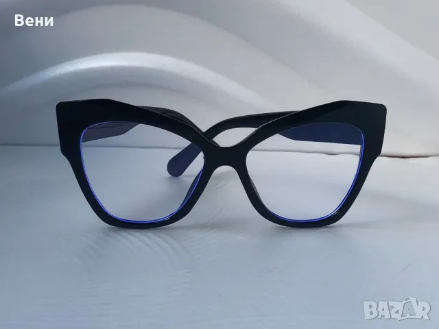 Модерни прозрачни дамски очила за компютър, снимка 7 - Слънчеви и диоптрични очила - 50416487