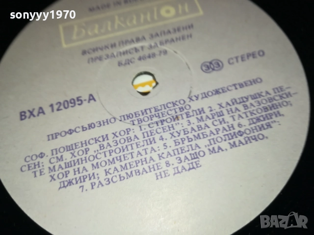 Х КОНГРЕС НА БПС 2БР 0210251123, снимка 10 - Грамофонни плочи - 51917579