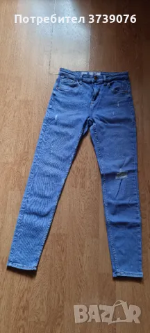 Нови дънки Bershka +Колан - текстил, снимка 1