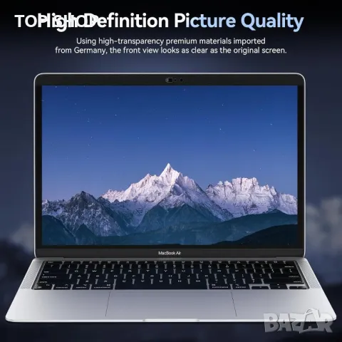 Екран за поверителност за MacBook Pro 13 инча (2016-2022, M1, M2)/MacBook Air 13 инча (2018-2021, M1, снимка 2 - Фолия, протектори - 49418051