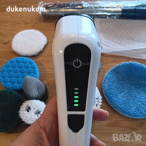 НОВА! Електрическа четка, 8 в 1, телескопична дръжка, снимка 9 - Други стоки за дома - 52812102