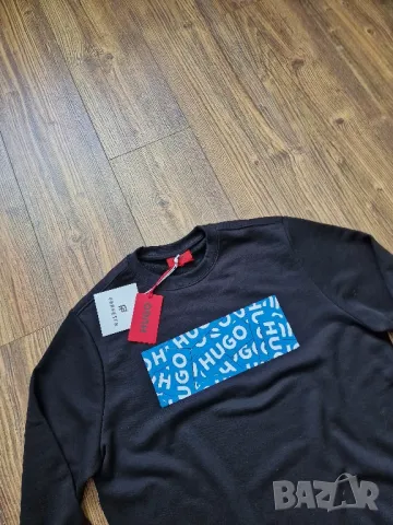 Страхотна мъжка блуза суитчър HUGO BOSS размер S,, снимка 3 - Суичъри - 47318042