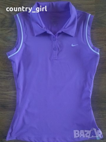 Nike Smash Sleeveless Polo Tenis   - страхотен дамски потник, снимка 3 - Потници - 30003258