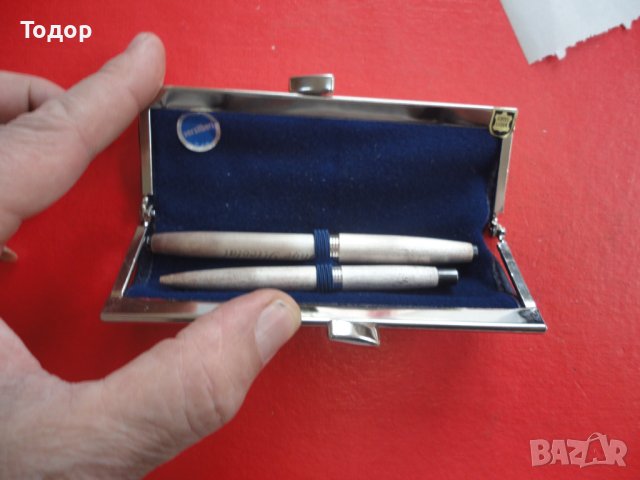 Комплект немски химикал и писалка Senator в калъф, снимка 6 - Други - 40626358